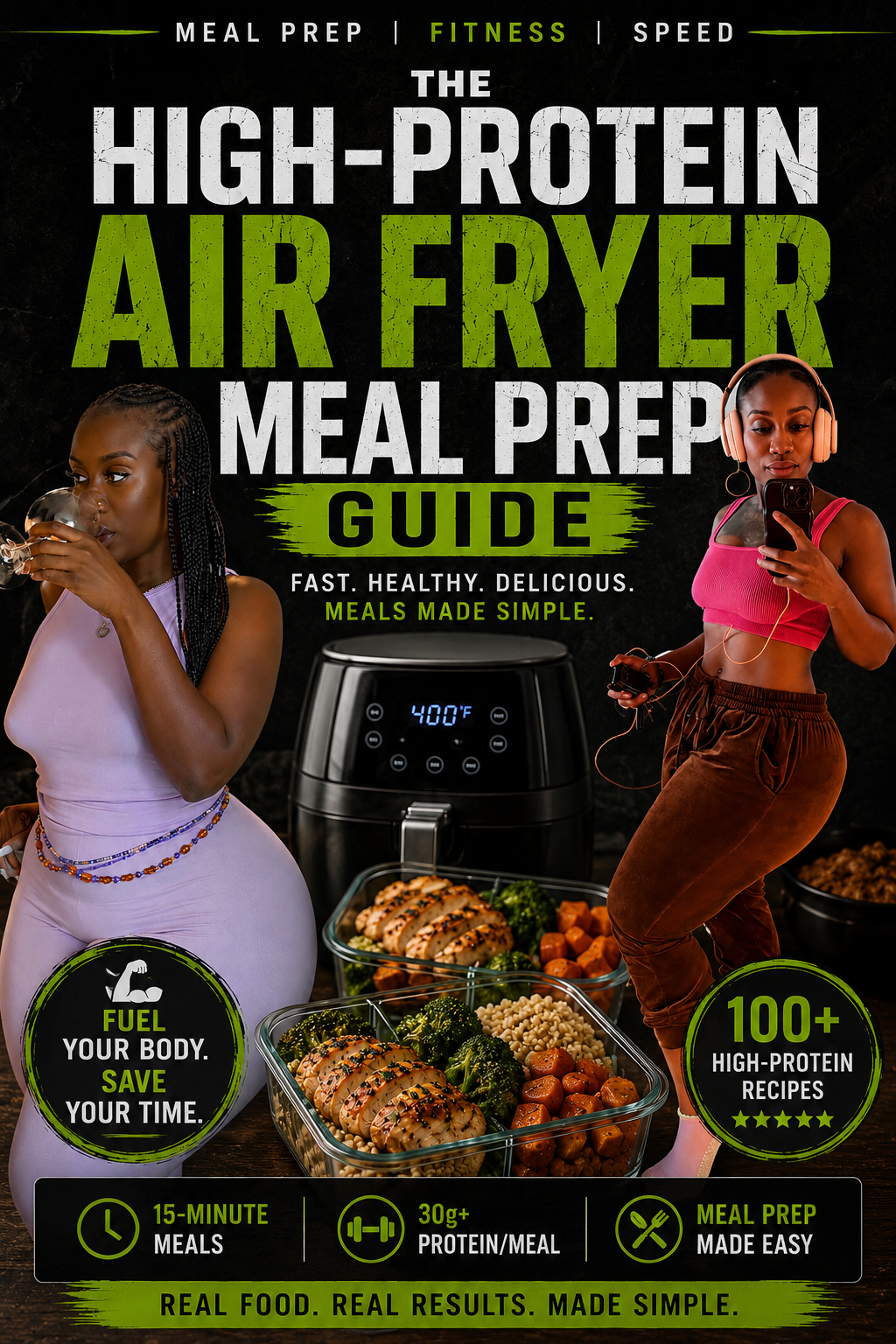 High Protein Air Fryer Recipes for Weight Loss & Muscle Building.