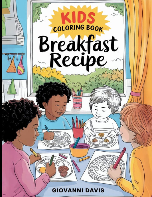 Yummy Morning: A Breakfast Coloring Adventure: Delicious Fun for Little Chefs Ages 3-18+